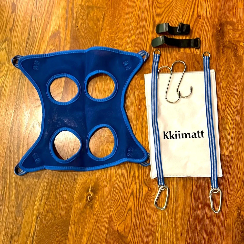 Kkiimatt Dog/Cat Grooming Hammock - XXS/Blue